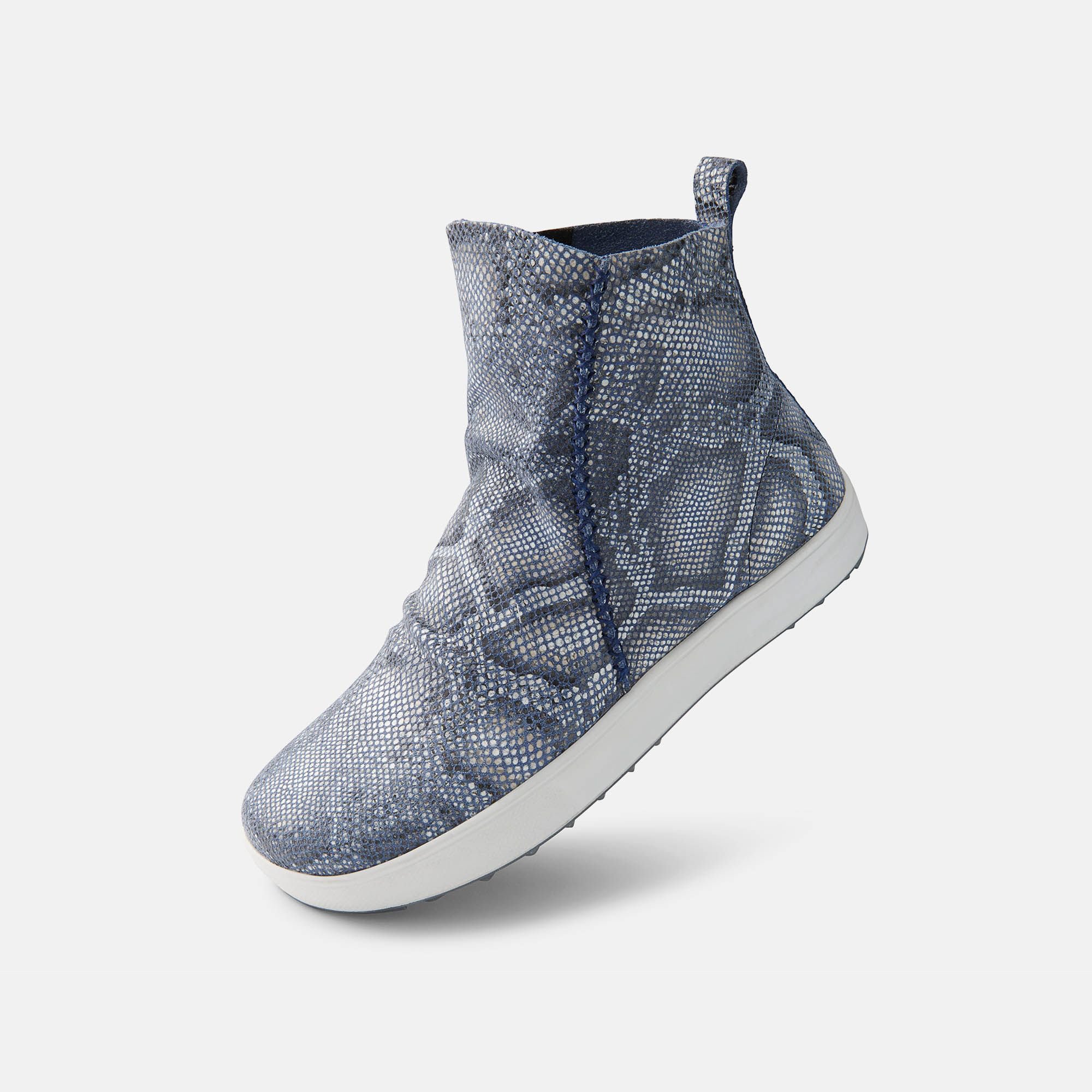 BÄR Schuhe Damenschuhe Sinja in blau aus Kalbnappaleder foliert - Anlass: Freizeitschuhe (Produktbild) BÄR Schuhe Damenschuhe Freizeitschuhe Sinja blau Kalbnappaleder foliert Produktbild