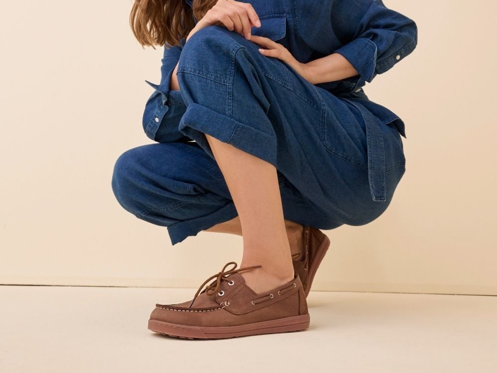 BÄR Schuhe Damenschuhe Freizeitschuhe Luzy braun Kalbnubukleder, Kalbnappaleder Emotionsbild