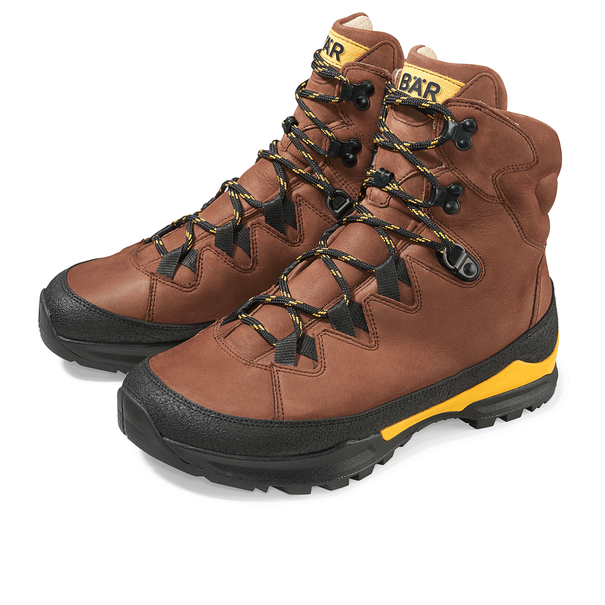 BÄR Schuhe Damenschuhe Wanderstiefel Bergkomfort Wanderstiefel 2.0 dunkelbraun terracare® gewachstes Rindnappa wasserabweisend Hauptbild