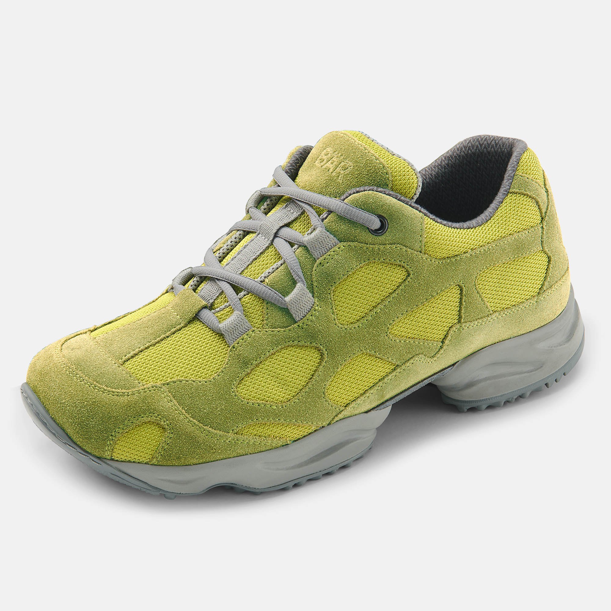 BÄR Schuhe Unisexschuhe High Performance 2.5 in limette aus Kalbveloursleder, Textil - Anlass: Laufschuhe (Produktbild) BÄR Schuhe Unisexschuhe Laufschuhe High Performance 2.5 limette Kalbveloursleder, Textil Produktbild