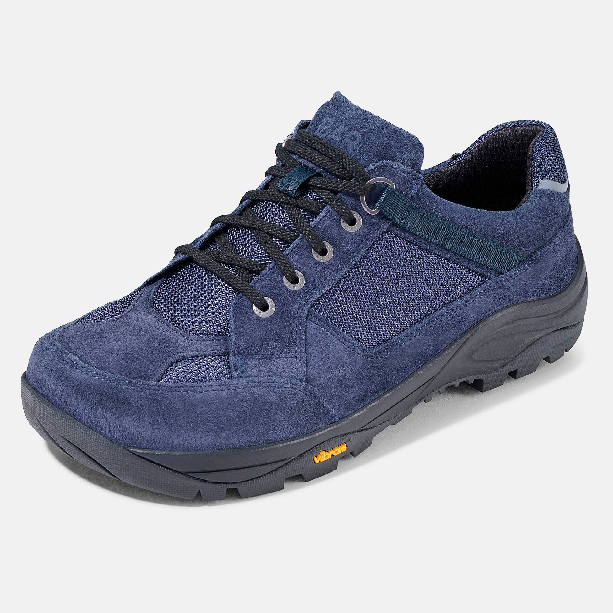 BÄR Schuhe Unisexschuhe Wanderschuhe TransEuropa 2.0 dunkelblau Rindveloursleder wasserabweisend, Textil Produktbild