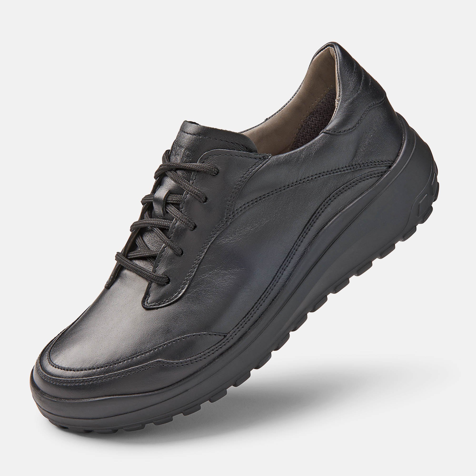 BÄR Schuhe Herrenschuhe Quinn in schwarz aus Rindnappaleder, Rindveloursleder - Anlass: Freizeitschuhe (Produktbild) BÄR Schuhe Herrenschuhe Freizeitschuhe Quinn schwarz Rindnappaleder, Rindveloursleder Produktbild