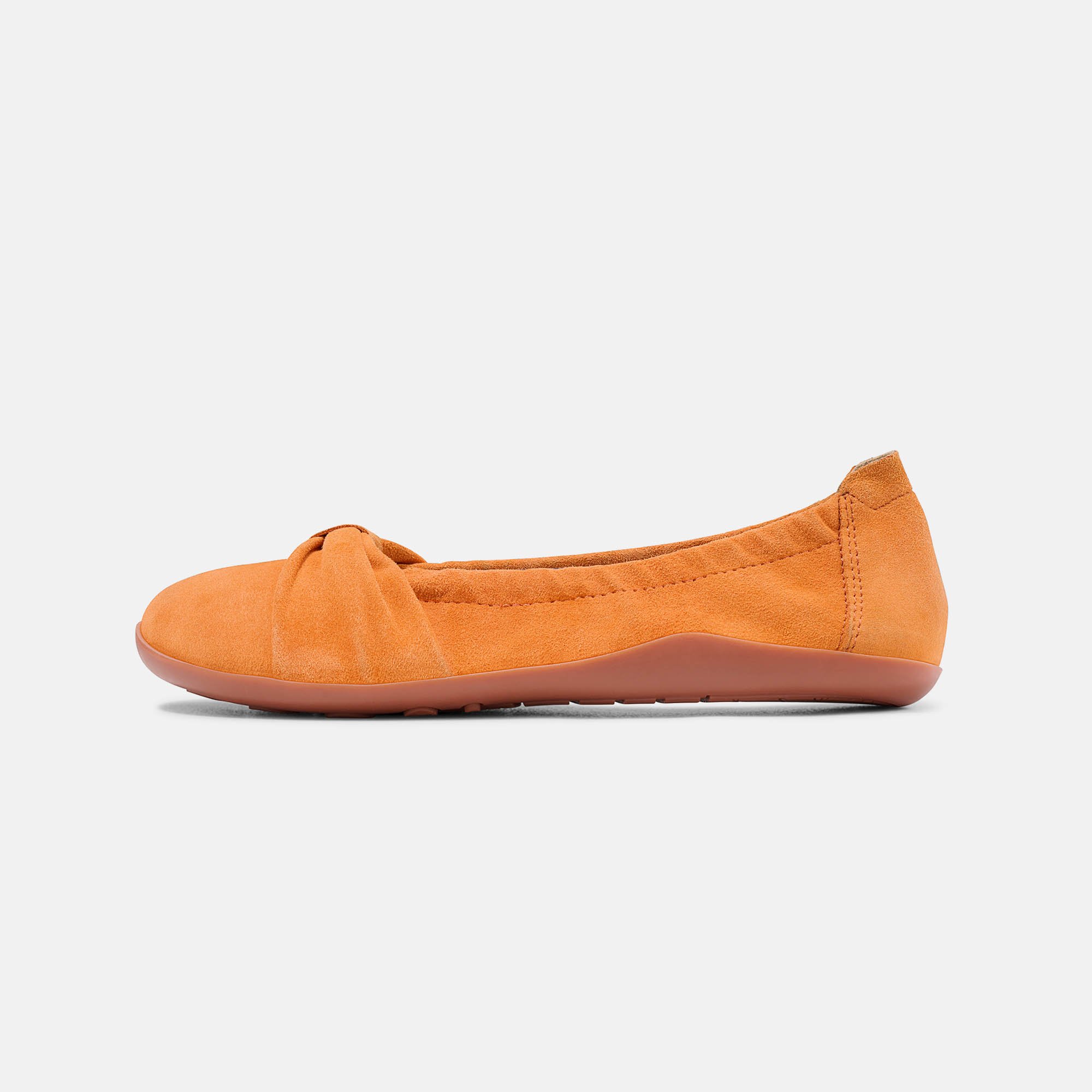 BÄR Schuhe Damenschuhe Freizeitschuhe Elly orange Ziegenvelours Produktbild