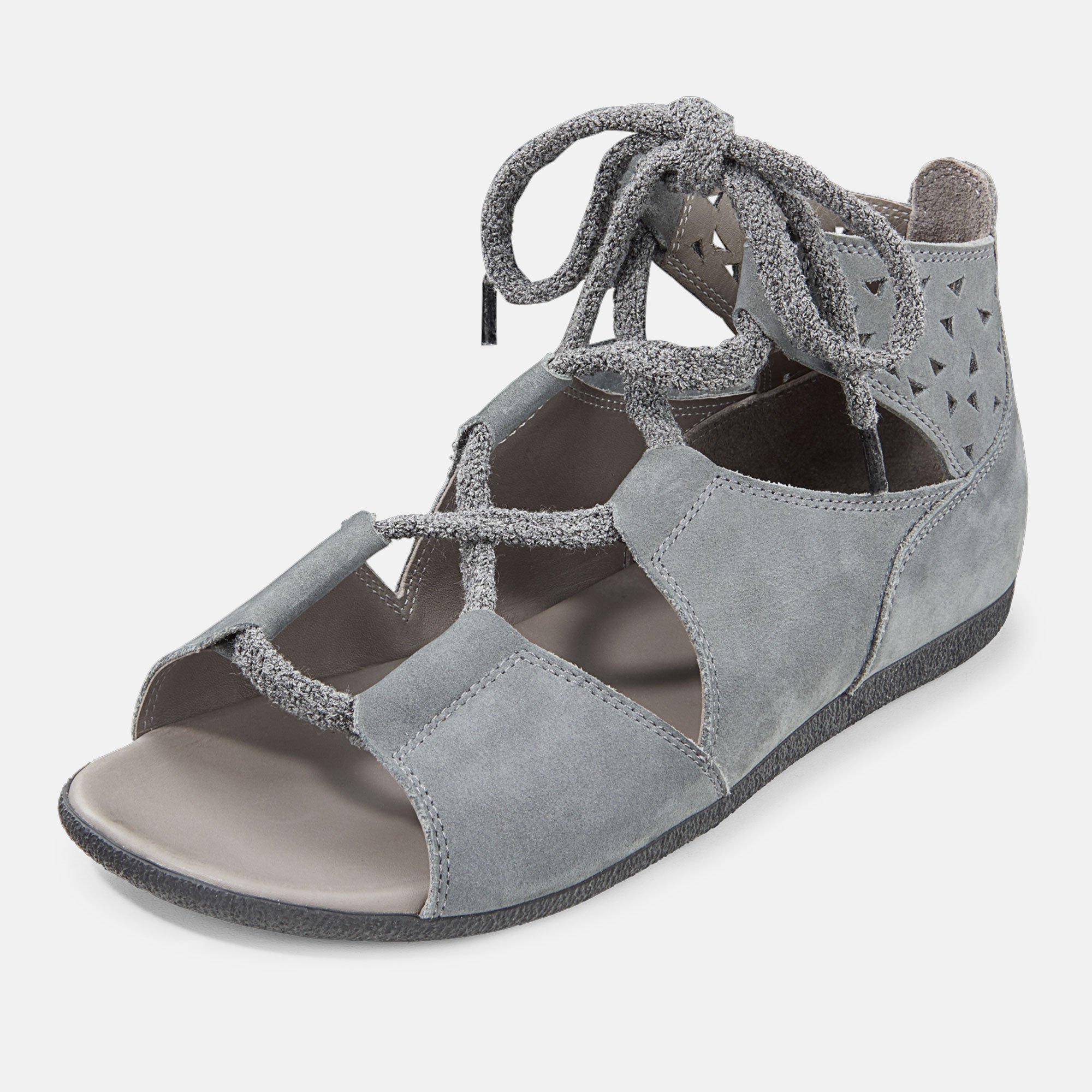 BÄR Schuhe Damenschuhe Jacky in dunkelgrau aus Rindnubukleder - Anlass: Freizeitschuhe (Produktbild) BÄR Schuhe Damenschuhe Freizeitschuhe Jacky dunkelgrau Rindnubukleder Produktbild