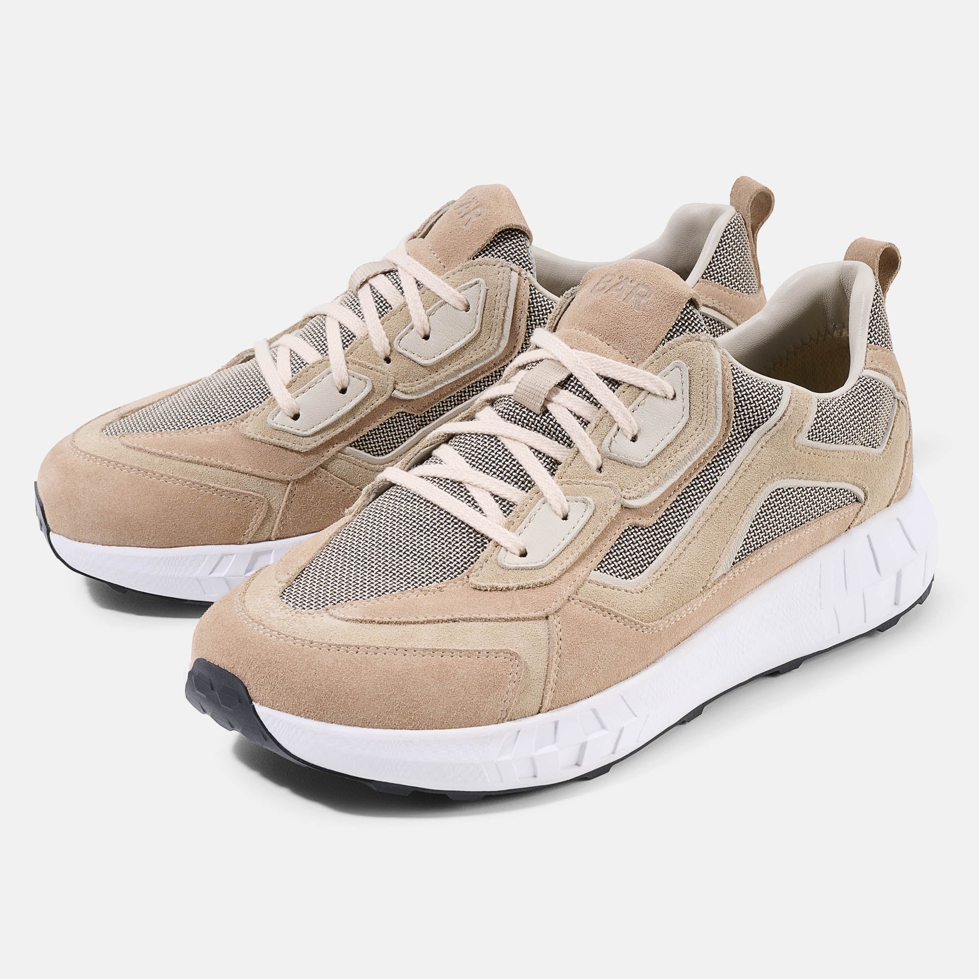 BÄR Schuhe Unisexschuhe Freizeitschuhe Metro Flow beige Kalbveloursleder, Textil Hauptbild