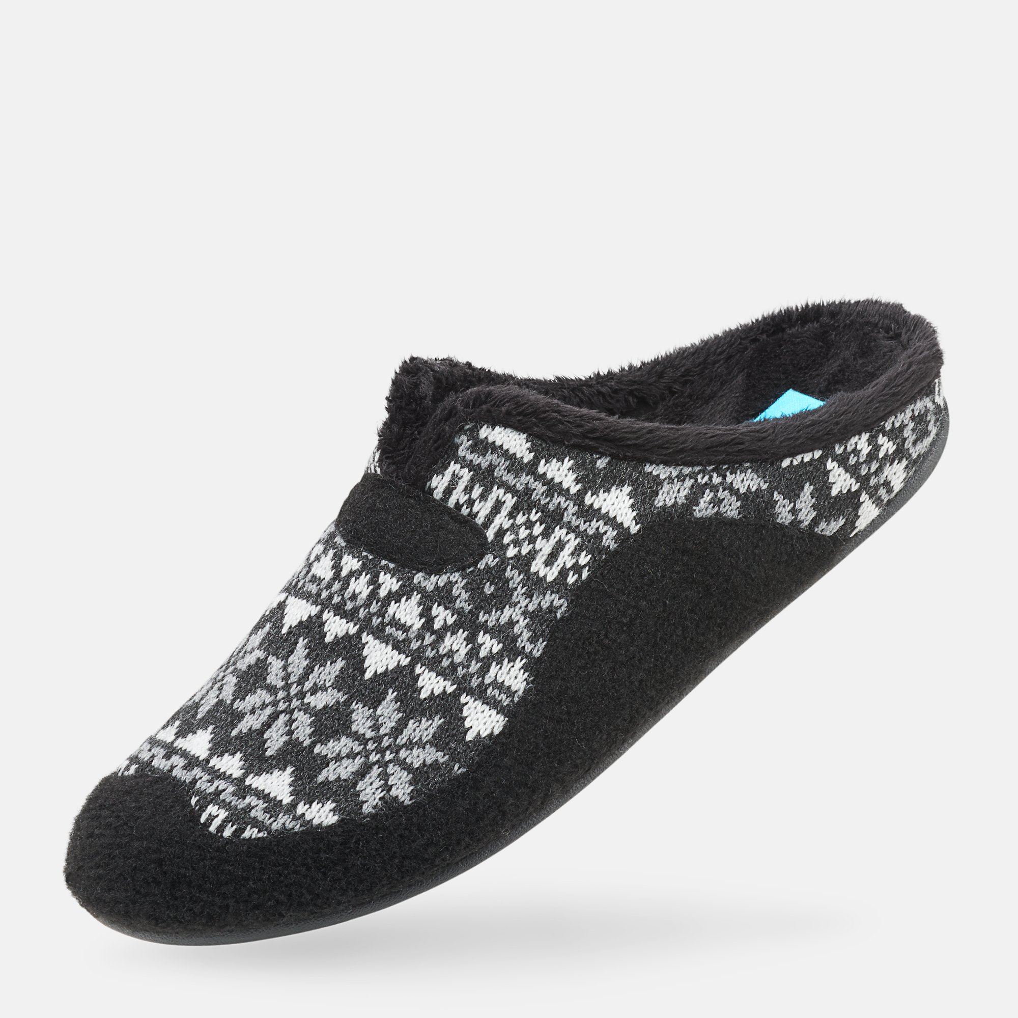 BÄR Schuhe Herrenschuhe Vinzenz in schwarz/grau aus 100% Polyacryl - Anlass: Hausschuhe (Produktbild) BÄR Schuhe Herrenschuhe Hausschuhe Vinzenz schwarz/grau 100% Polyacryl Produktbild