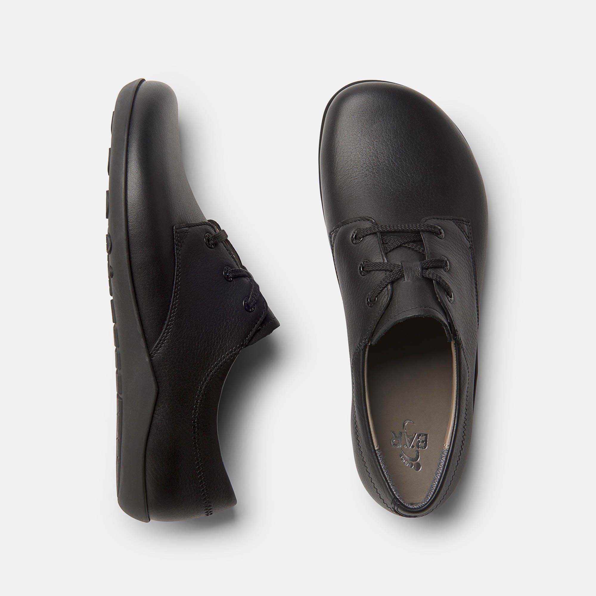 BÄR Schuhe Herrenschuhe Blake in schwarz aus Rindnappaleder - Anlass: Businessschuhe (Ansicht von oben) BÄR Schuhe Herrenschuhe Businessschuhe Blake schwarz Rindnappaleder Ansicht von oben