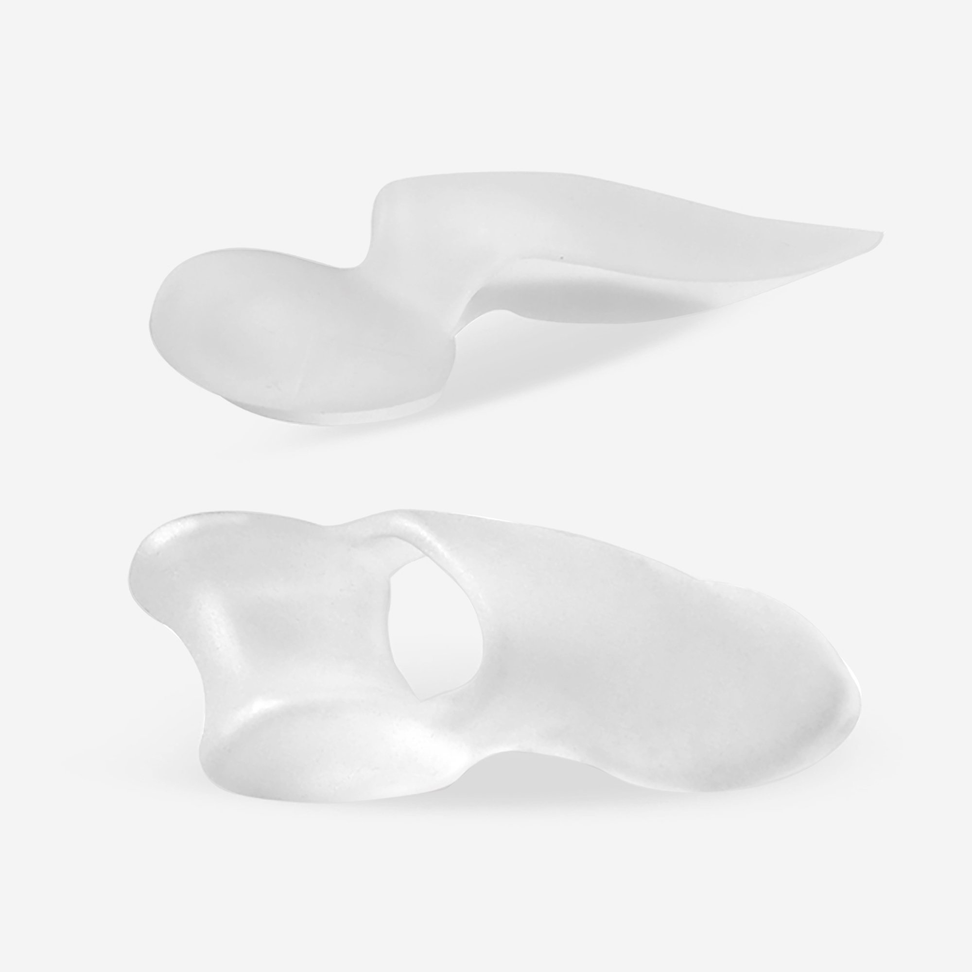 BÄR Schuhe Gel-Korrektor in weiß (Seitenansicht) BÄR Schuhe Gel-Korrektor weiß Seitenansicht