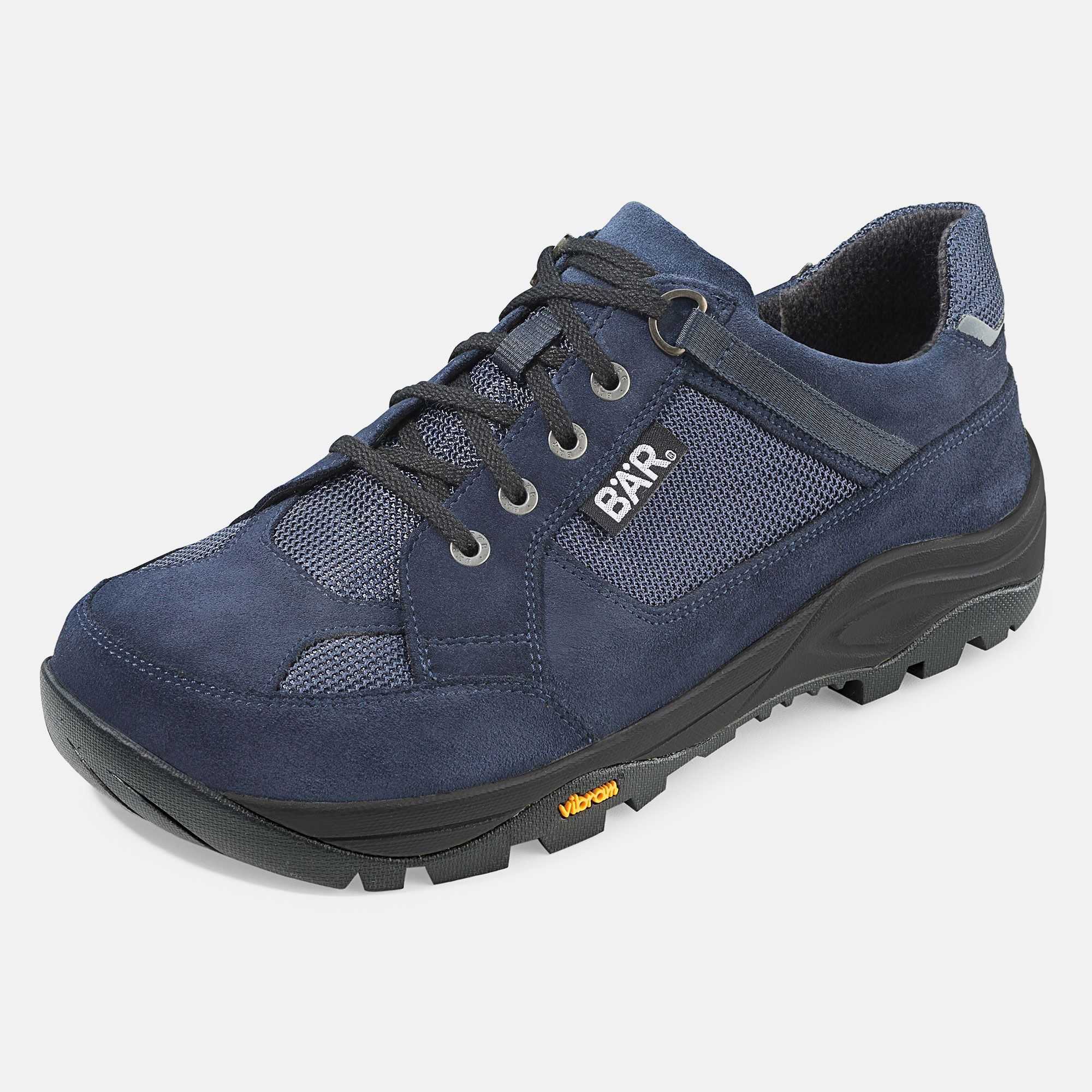 BÄR Schuhe Unisexschuhe TransEuropa 2.0 in dunkelblau aus Rindveloursleder wasserabweisend, Textil - Anlass: Wanderschuhe (Produktbild) BÄR Schuhe Unisexschuhe Wanderschuhe TransEuropa 2.0 dunkelblau Rindveloursleder wasserabweisend, Textil Produktbild