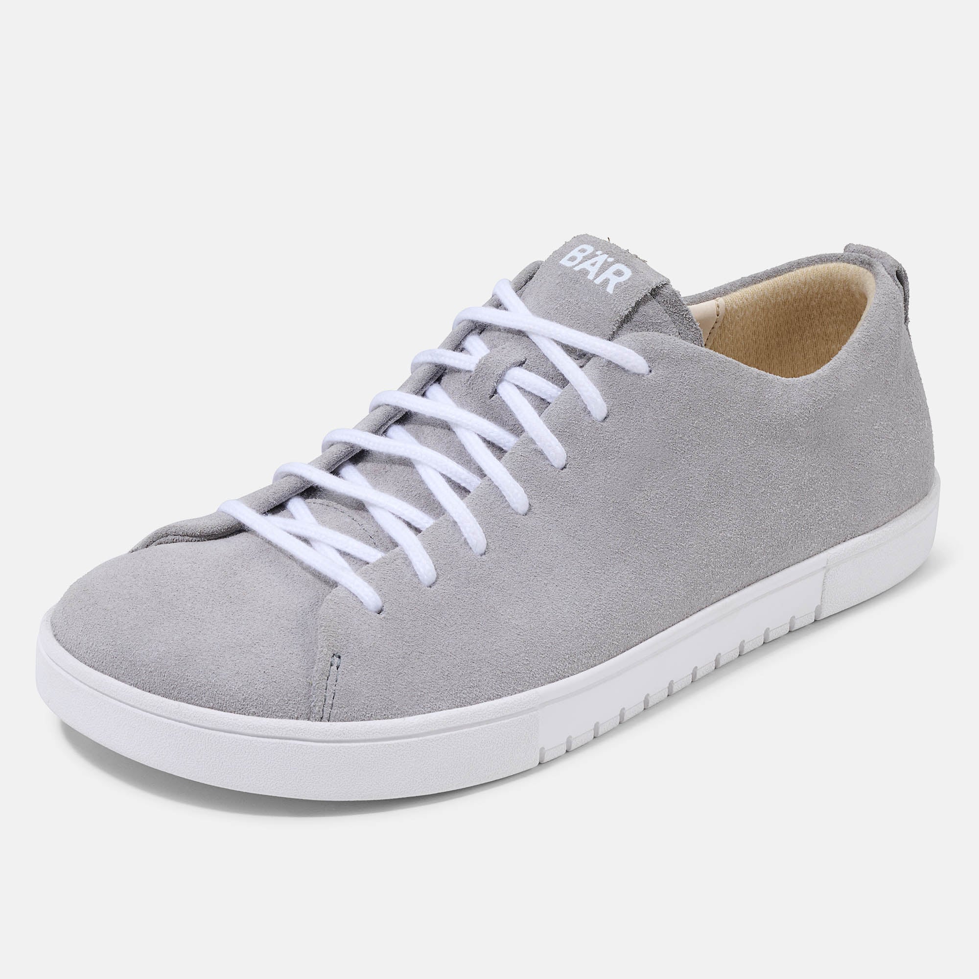 BÄR Schuhe Unisexschuhe Freizeitschuhe Dale 2.0 hellgrau Rindveloursleder Produktbild