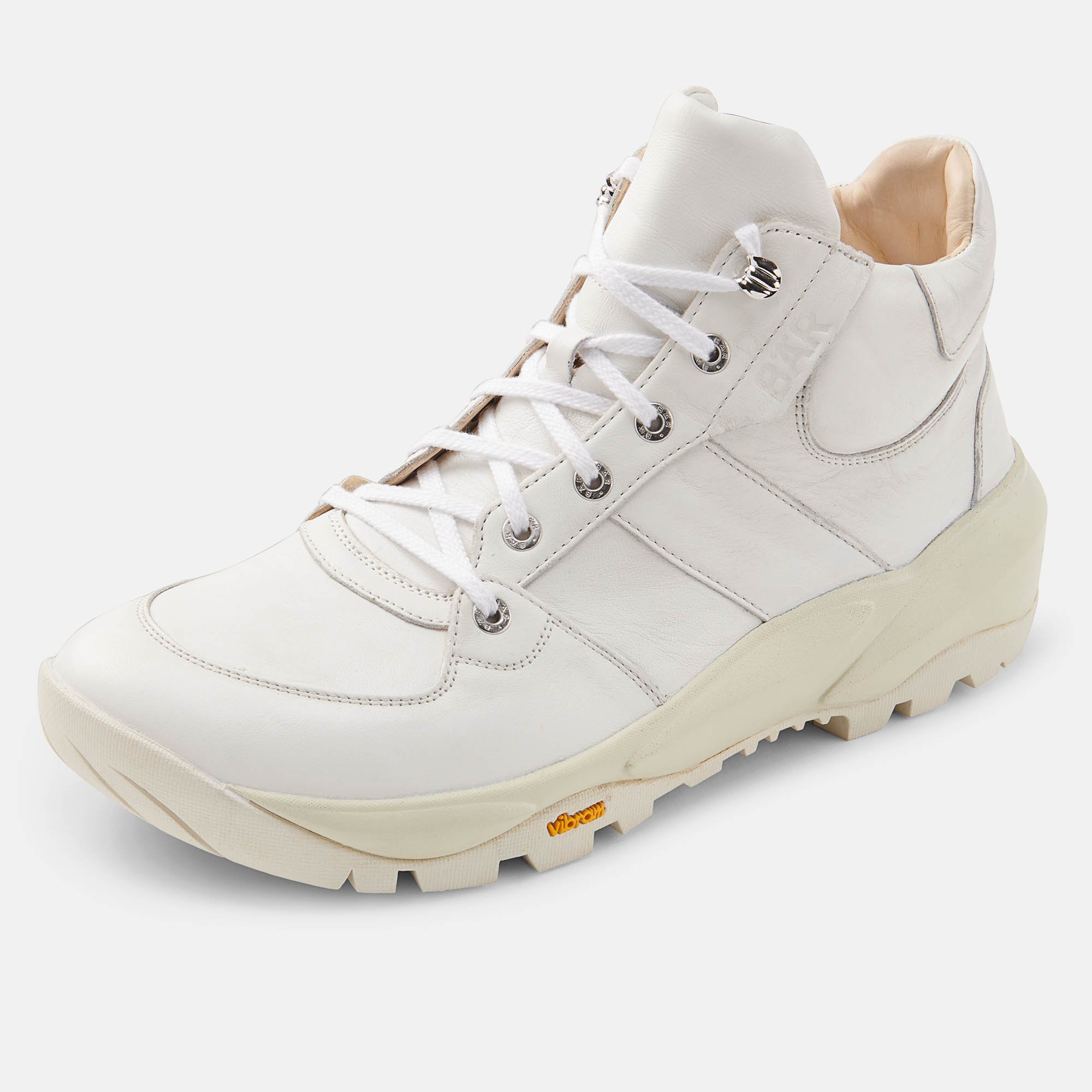 BÄR Schuhe Damenschuhe Zoe in weiß aus Kalbnappaleder - Anlass: Freizeitschuhe (Produktbild) BÄR Schuhe Damenschuhe Freizeitschuhe Zoe weiß Kalbnappaleder Produktbild