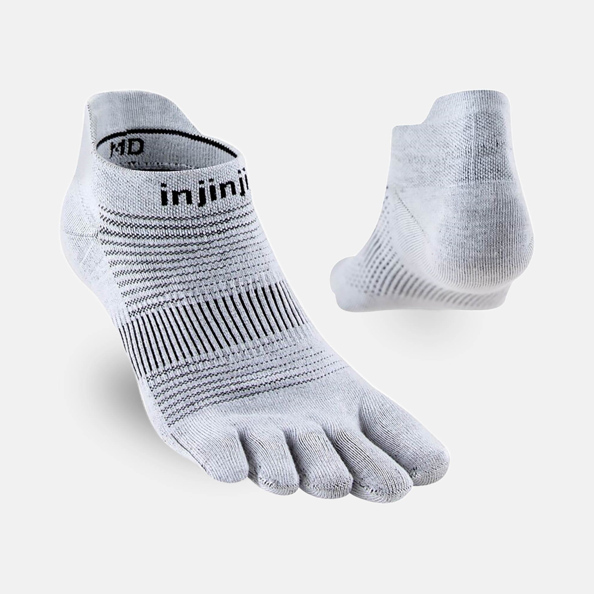BÄR Schuhe injinji Running Zehensocken in grau (Hauptbild) BÄR Schuhe injinji Running Zehensocken grau Hauptbild
