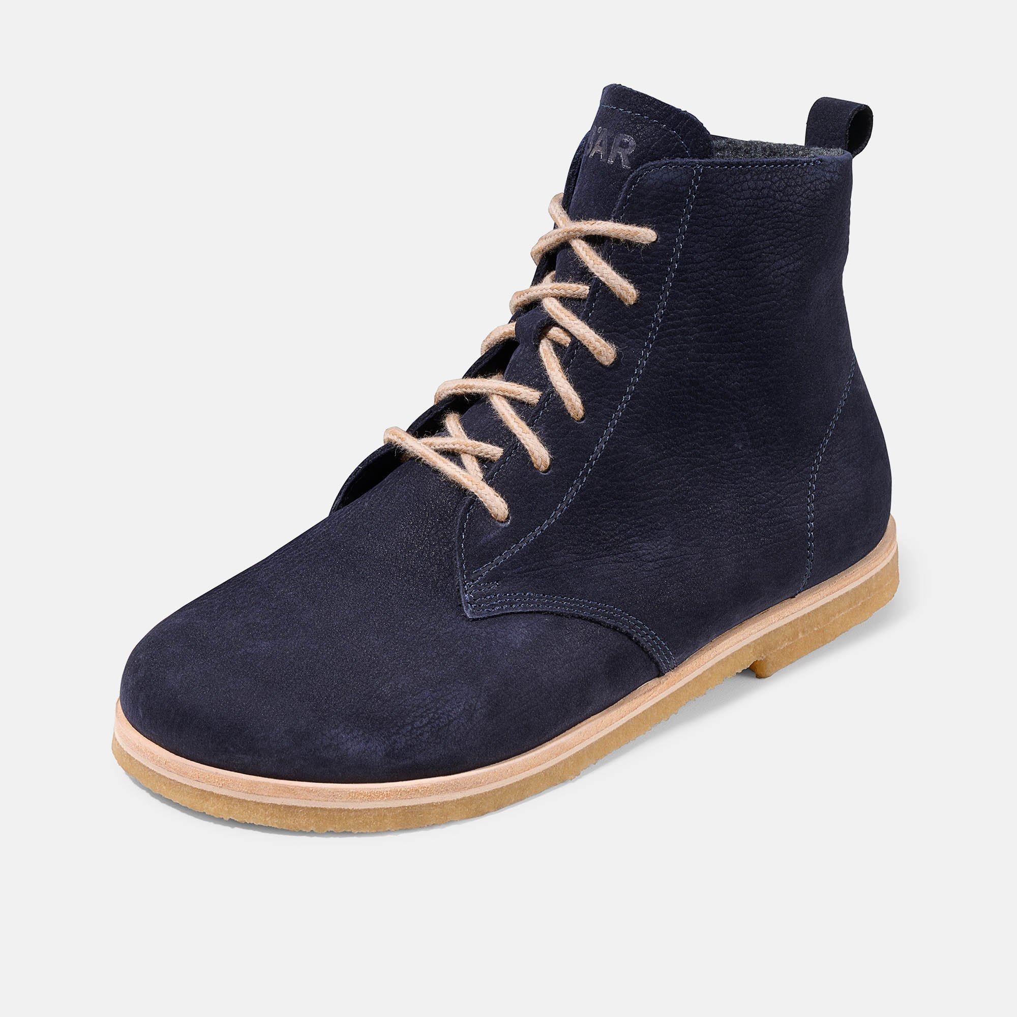 BÄR Schuhe Damenschuhe Freizeitschuhe Shay dunkelblau Kalbnubukleder wasserabweisend Produktbild