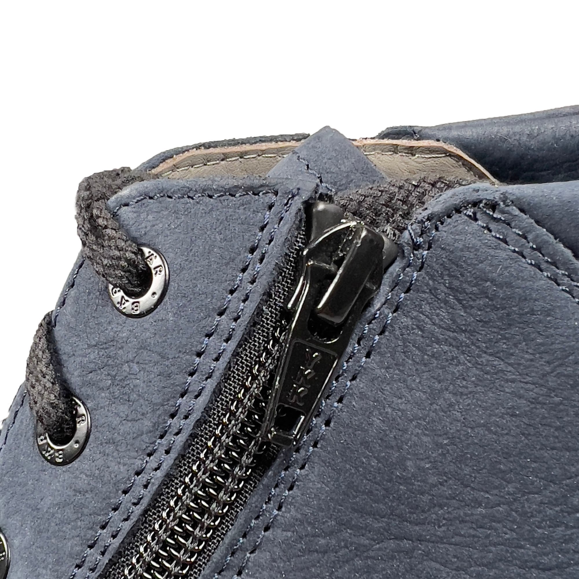 BÄR Schuhe Herrenschuhe Businessschuhe Jan dunkelblau Rindnubukleder wasserabweisend Produktbild