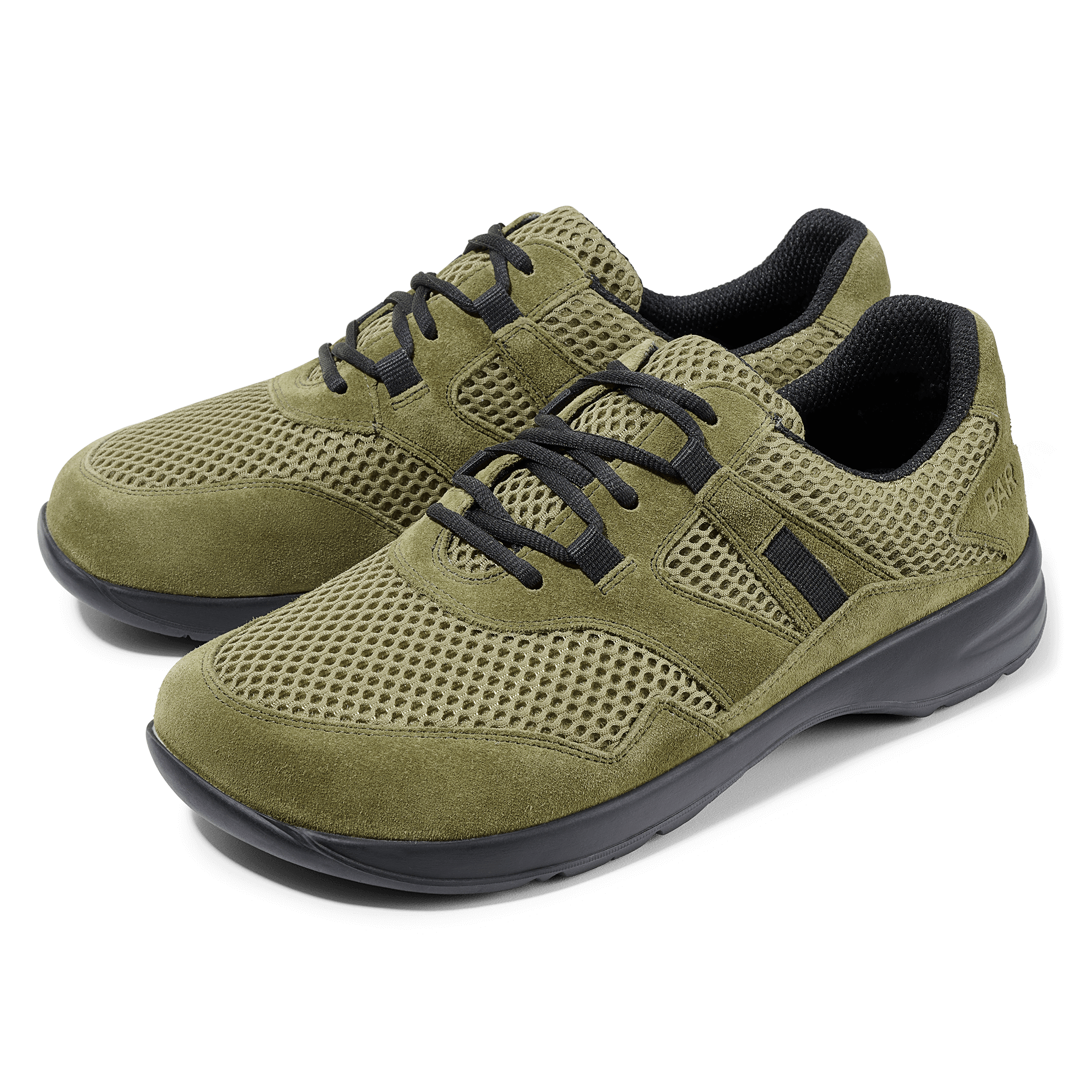 BÄR Schuhe Unisexschuhe Easyrun in oliv aus Rindveloursleder, Textil - Anlass: Laufschuhe (Hauptbild) BÄR Schuhe Unisexschuhe Laufschuhe Easyrun oliv Rindveloursleder, Textil Hauptbild