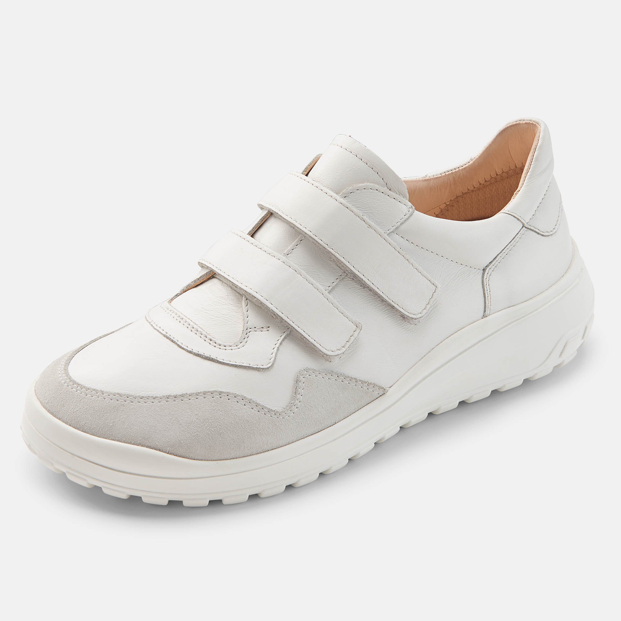 BÄR Schuhe Herrenschuhe Jori in weiß aus Rindnappaleder, Rindveloursleder - Anlass: Freizeitschuhe (Produktbild) BÄR Schuhe Herrenschuhe Freizeitschuhe Jori weiß Rindnappaleder, Rindveloursleder Produktbild