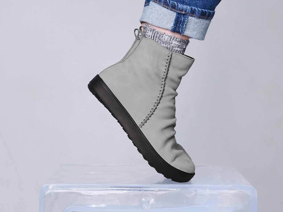 BÄR Schuhe Damenschuhe Merle in grau aus Rindnubukleder - Anlass: Freizeitschuhe (Emotionsbild) BÄR Schuhe Damenschuhe Freizeitschuhe Merle grau Rindnubukleder Emotionsbild