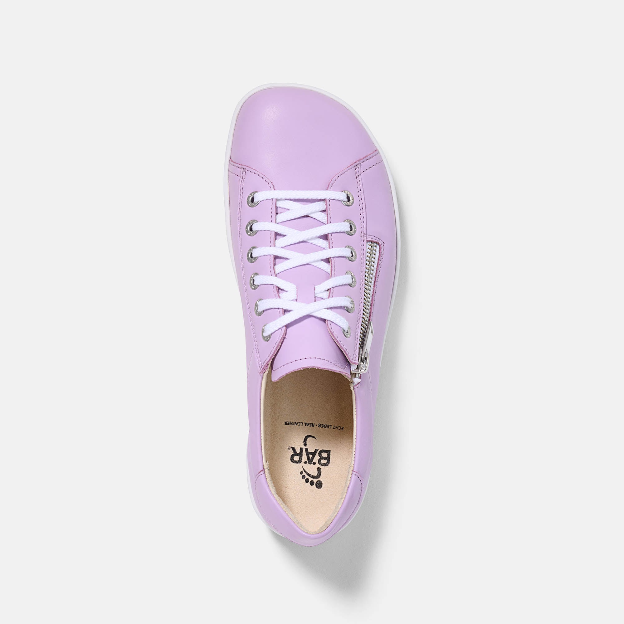 BÄR Schuhe Damenschuhe Freizeitschuhe Margot lavendel Kalbnappaleder Ansicht von oben