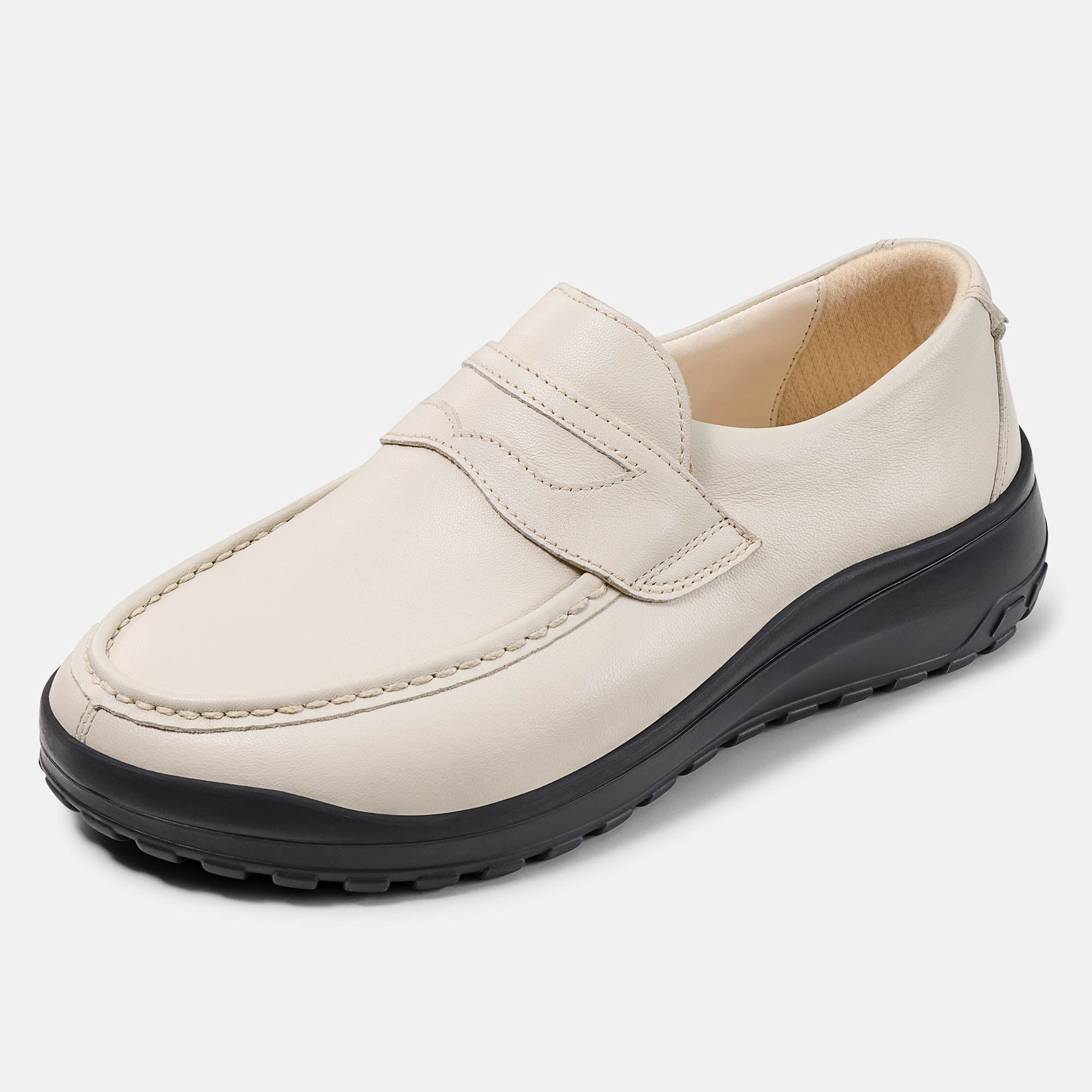 BÄR Schuhe Damenschuhe Freizeitschuhe Nola beige Rindnappaleder gewachst Produktbild