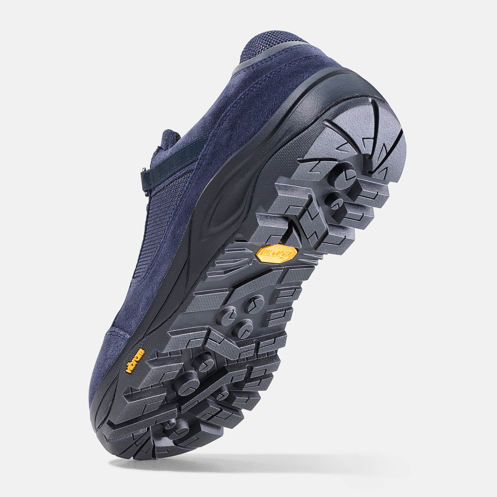 BÄR Schuhe Unisexschuhe Wanderschuhe TransEuropa 2.0 dunkelblau Rindveloursleder wasserabweisend, Textil Seitenansicht