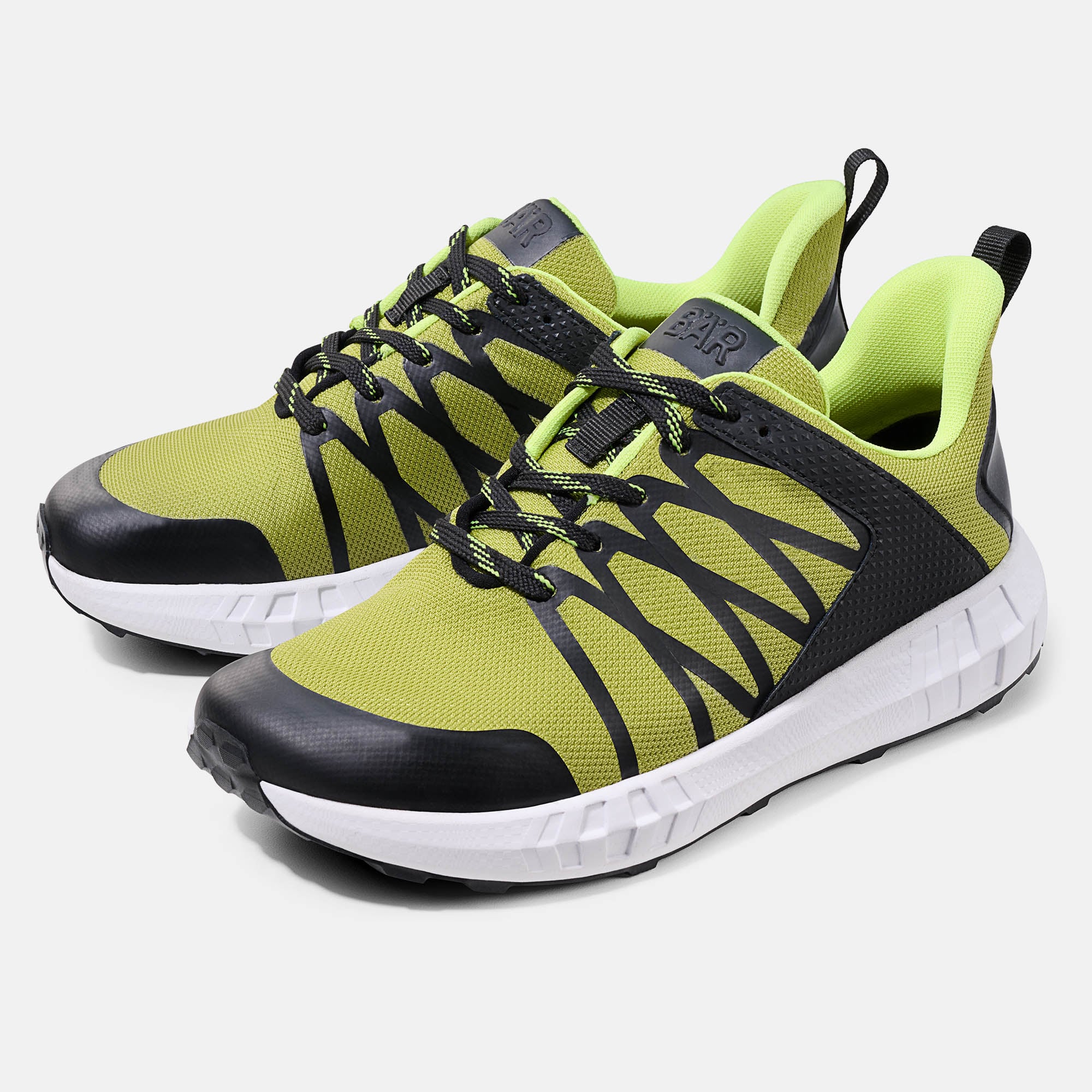 Flow Motion, Sportschuhe, Unisex, 100% Zehenfreiheit, Bequeme Schuhe von BÄR Schuhe, Farbe: limette, Textil