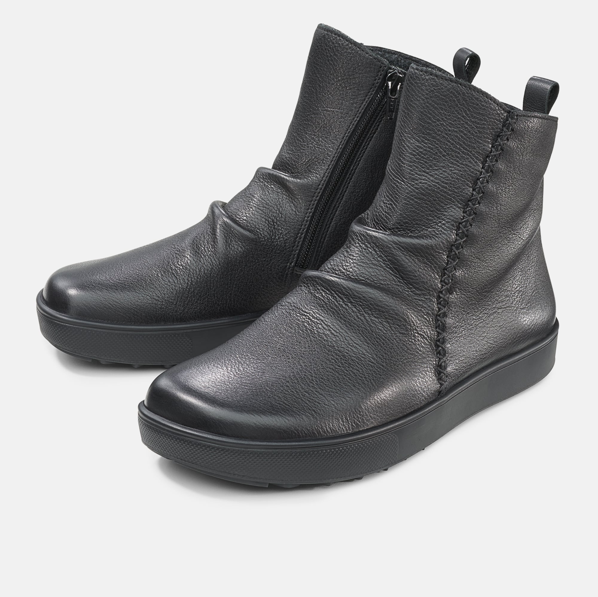 Merle, Stiefeletten, Damen, 100% Zehenfreiheit, Bequeme Schuhe von BÄR Schuhe, Farbe: schwarz, Rindnappaleder