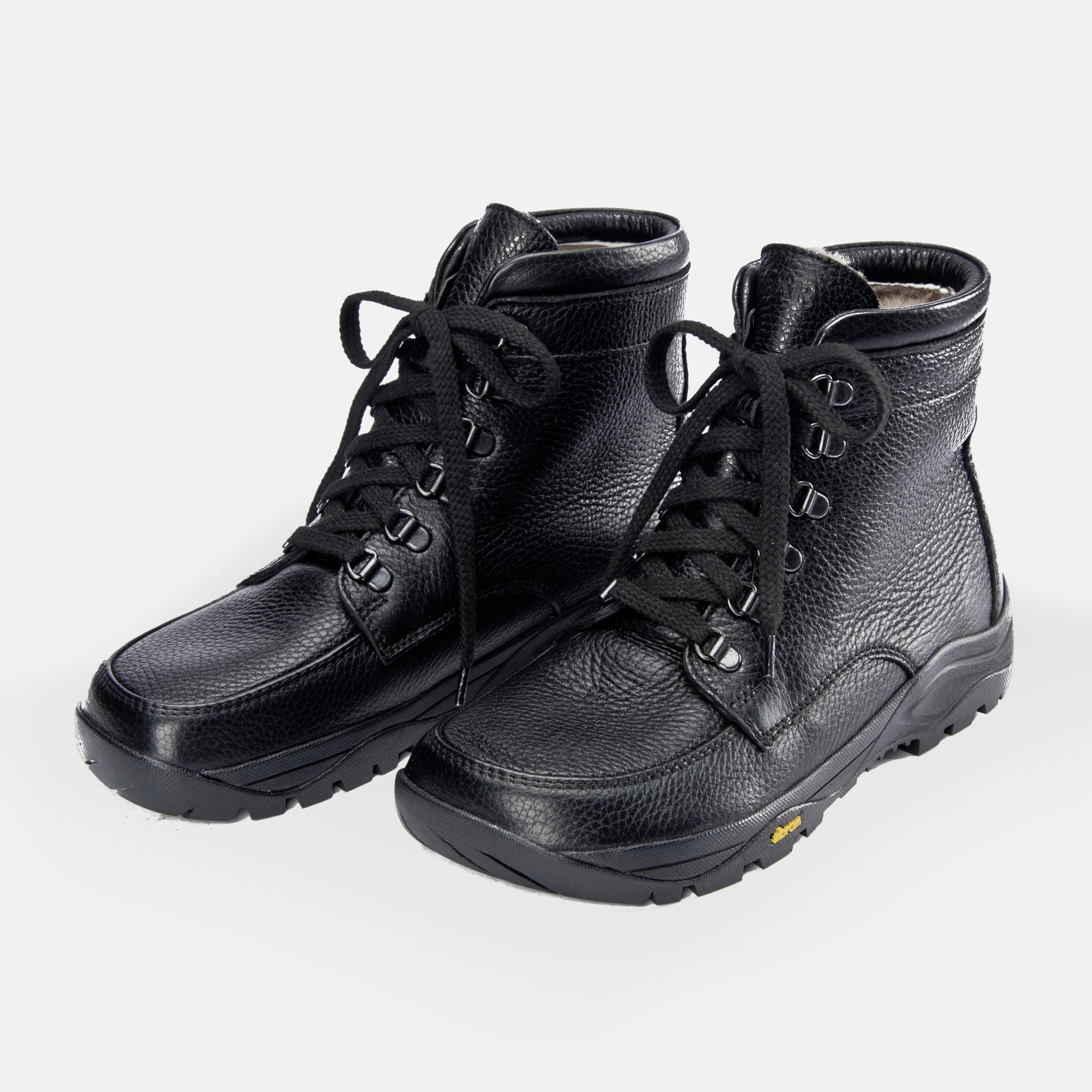 Lammfellstiefel, Stiefel, male, 100% Zehenfreiheit, Bequeme Schuhe von BÄR Schuhe, Farbe: schwarz, Rindnappaleder