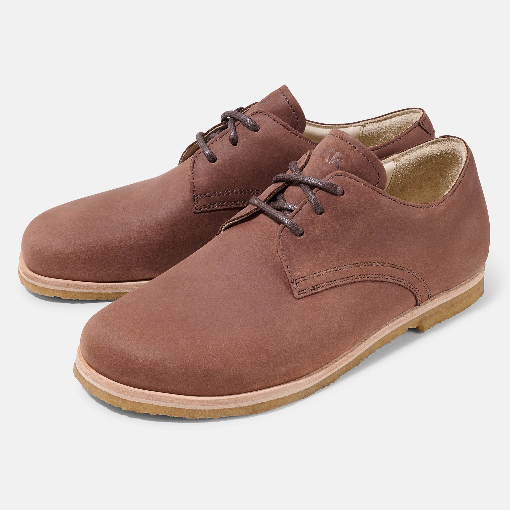 Clint, Schnürschuhe, male, 100% Zehenfreiheit, Bequeme Schuhe von BÄR Schuhe, Farbe: dunkelbraun, Rindnappaleder