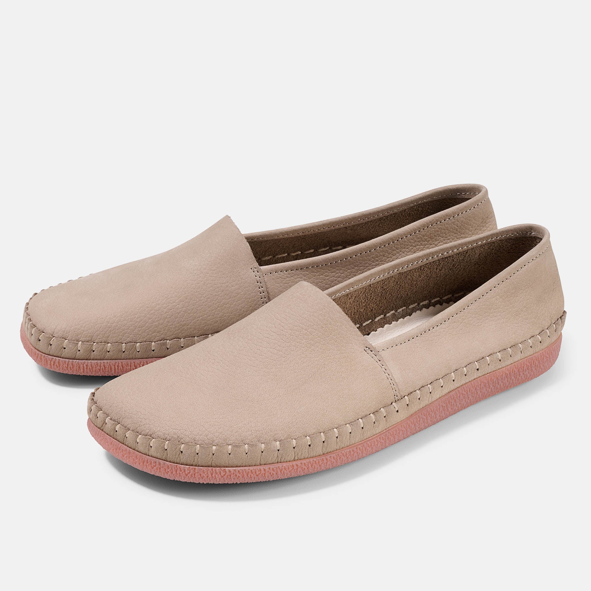 Charlie, Slipper, Unisex, 100% Zehenfreiheit, Bequeme Schuhe von BÄR Schuhe, Farbe: toffee, Rindnubukleder