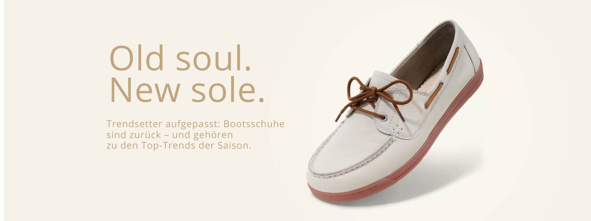 Bootschuhe Banner