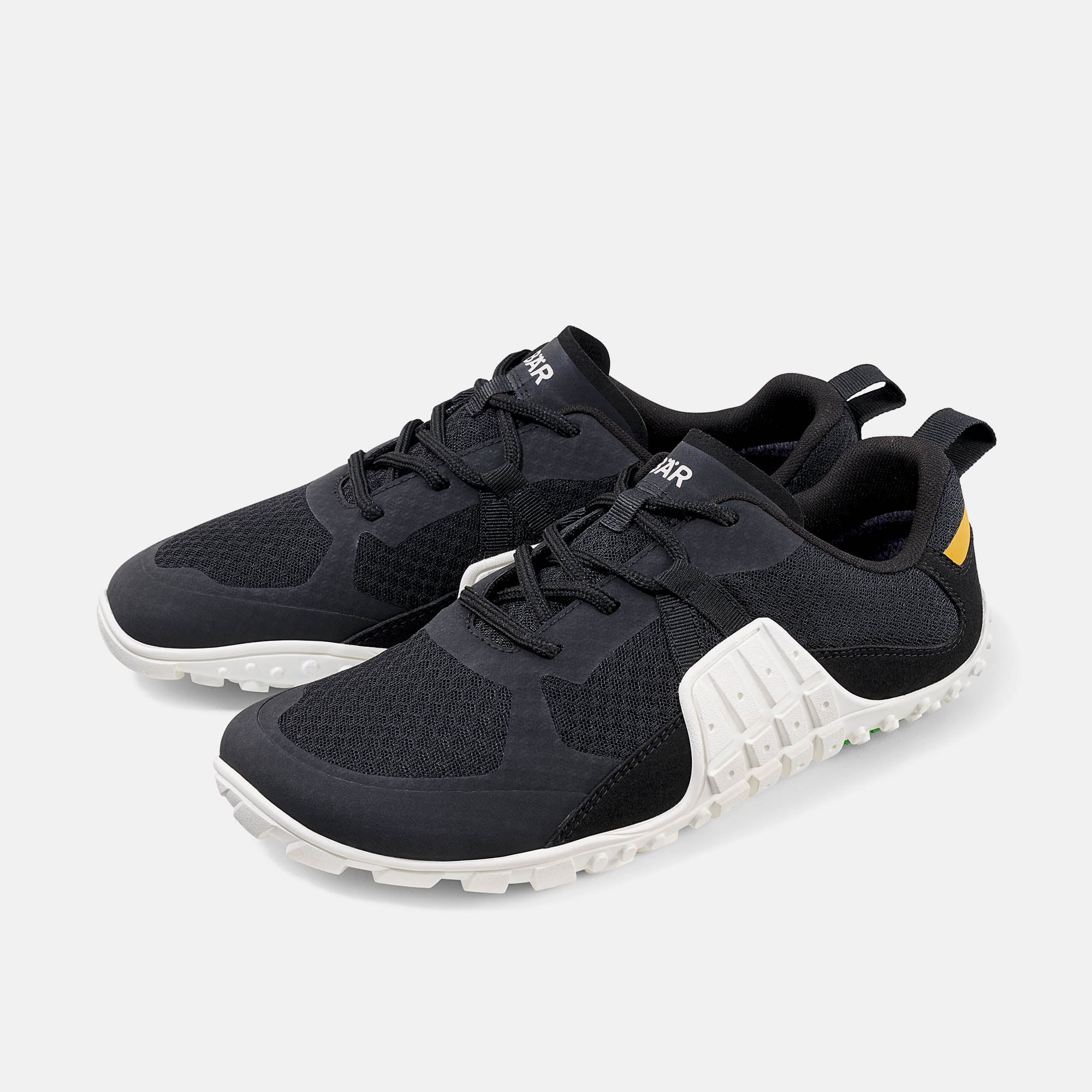 Light Flex, Wanderschuhe, male, 100% Zehenfreiheit, Bequeme Schuhe von BÄR Schuhe, Farbe: schwarz, Textil