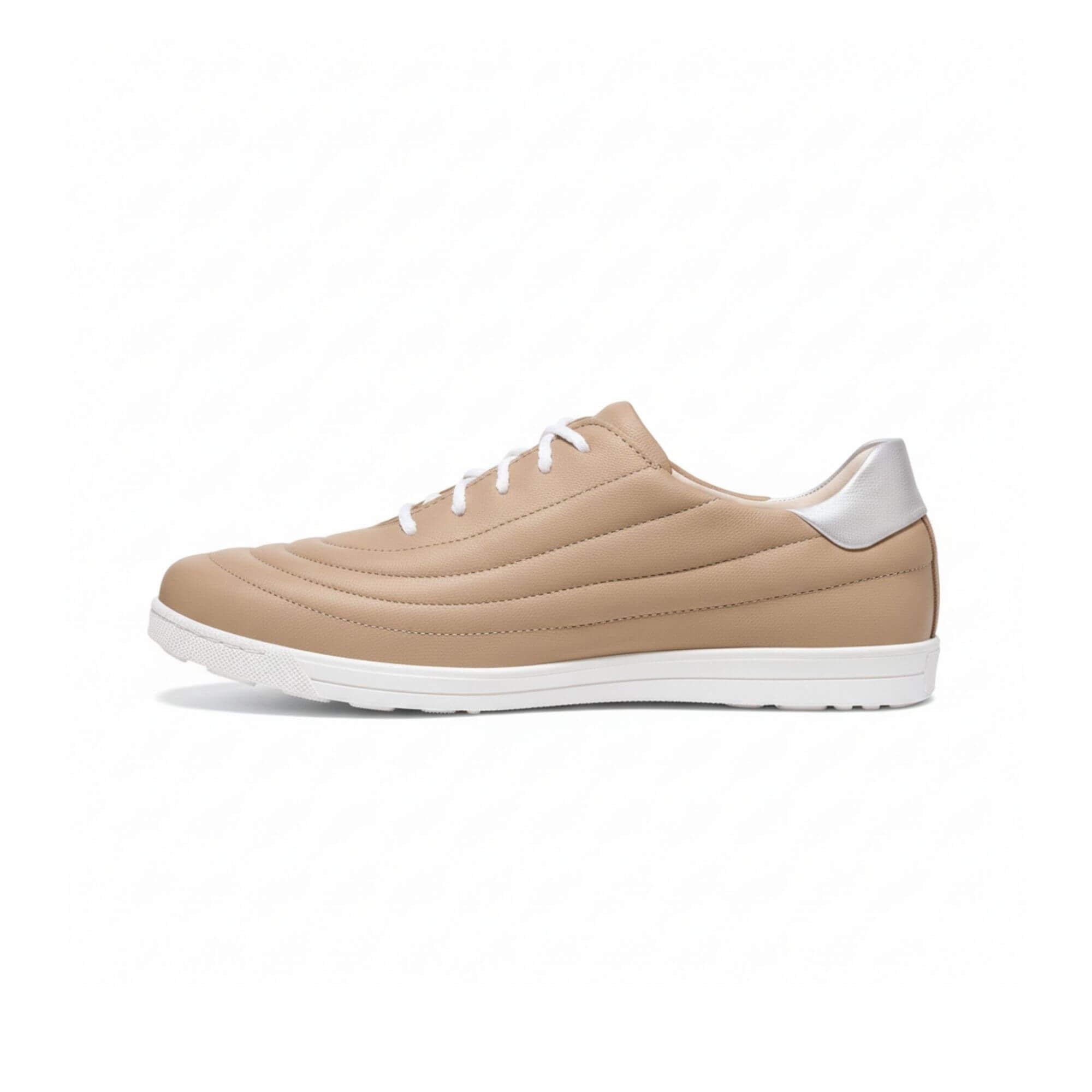 Harper, Schnürschuhe, Damen, 100% Zehenfreiheit, Bequeme Schuhe von BÄR Schuhe, Farbe: beige, Lammnappaleder