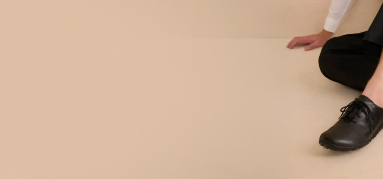 Bequeme Barfuß-Business-Schuhe für Herren