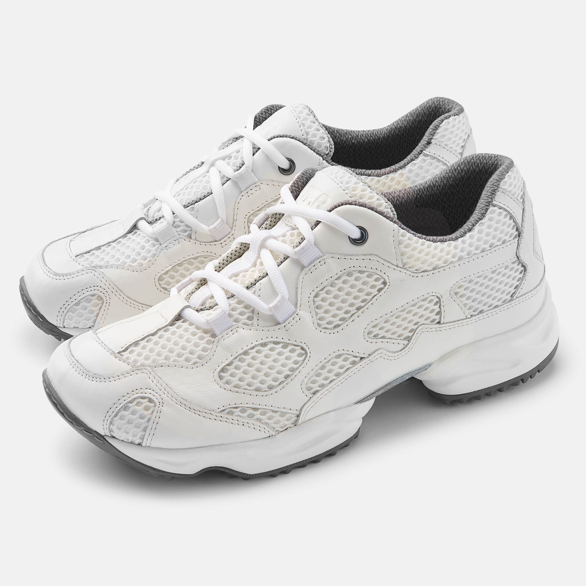 High Performance 2.5, Sportschuhe, Unisex, 100% Zehenfreiheit, Bequeme Schuhe von BÄR Schuhe, Farbe: weiß, Rindnappaleder, Textil