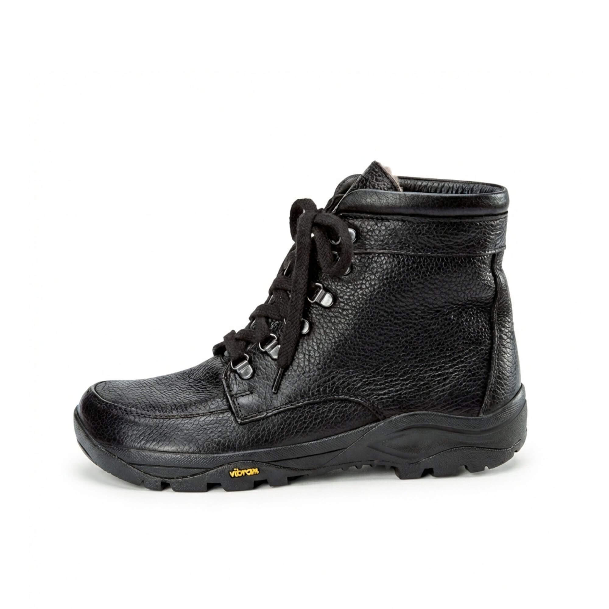Lammfellstiefel, Stiefel, male, 100% Zehenfreiheit, Bequeme Schuhe von BÄR Schuhe, Farbe: schwarz, Rindnappaleder