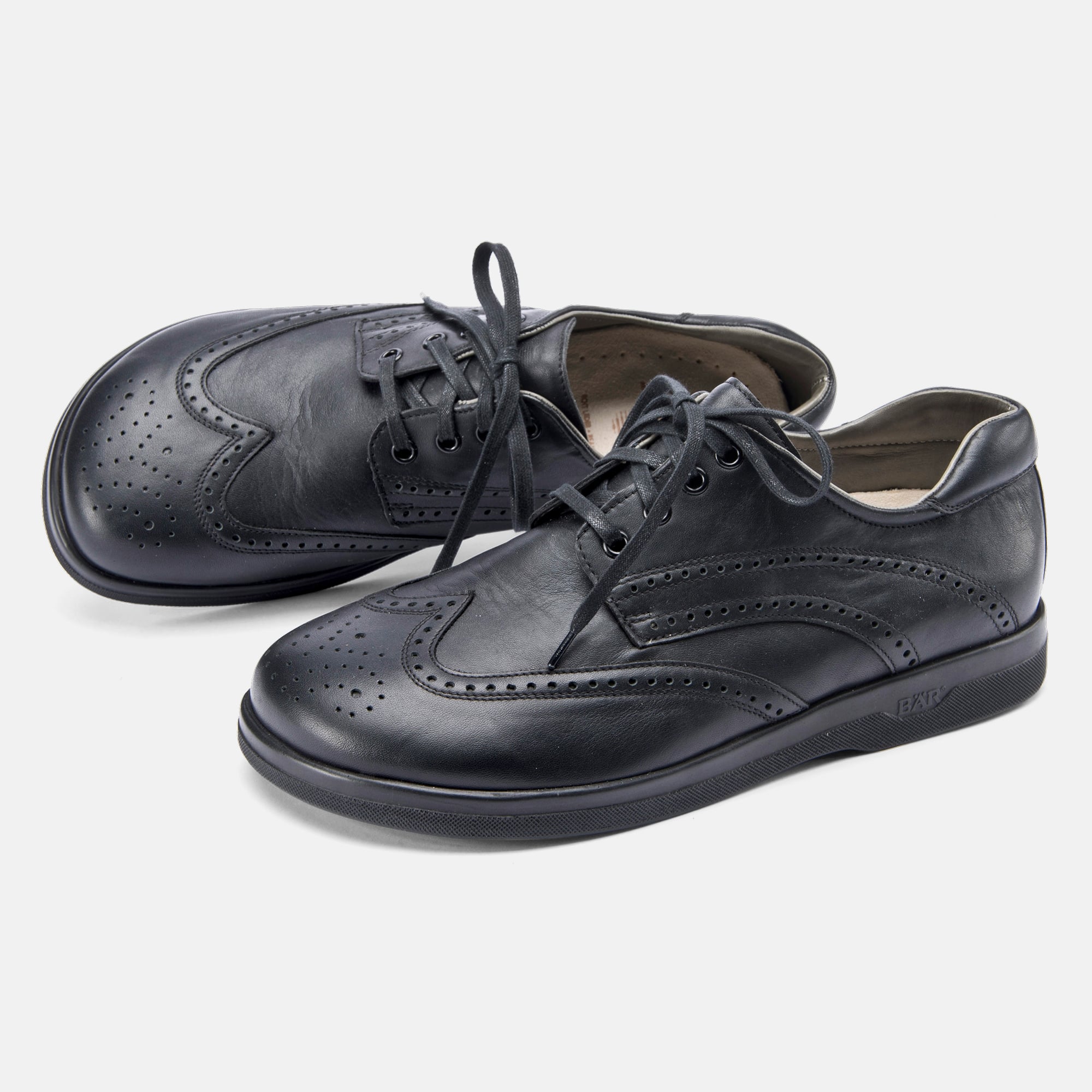 Bär Schuhe Herrenschuhe Elegant Schwarz Boss Lary Derby Business