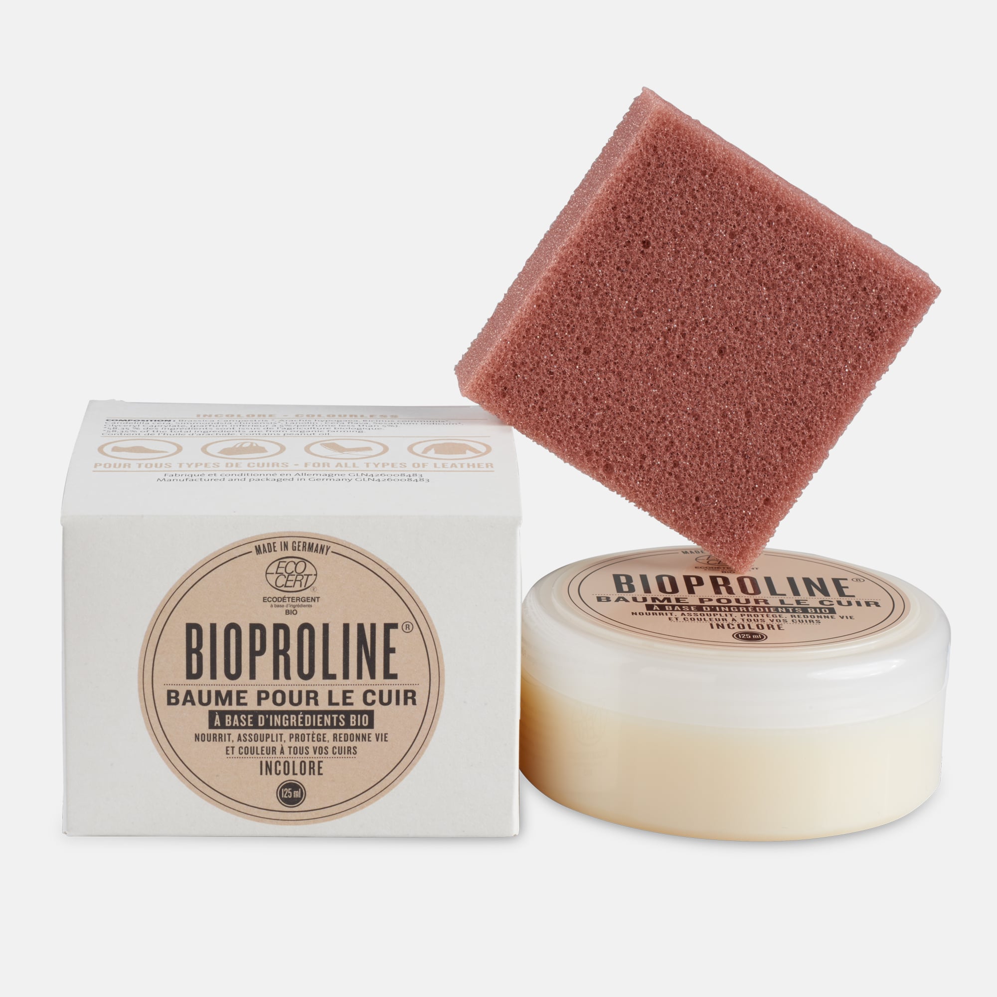 Bio Lederbalsam 125 ml, Schuhpflege, Unisex, 100% Zehenfreiheit, Bequeme Schuhe von BÄR Schuhe, Farbe: natur, 0