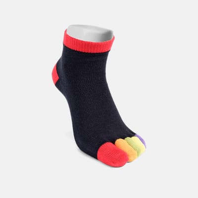 Toe socks rainbow - BÄR