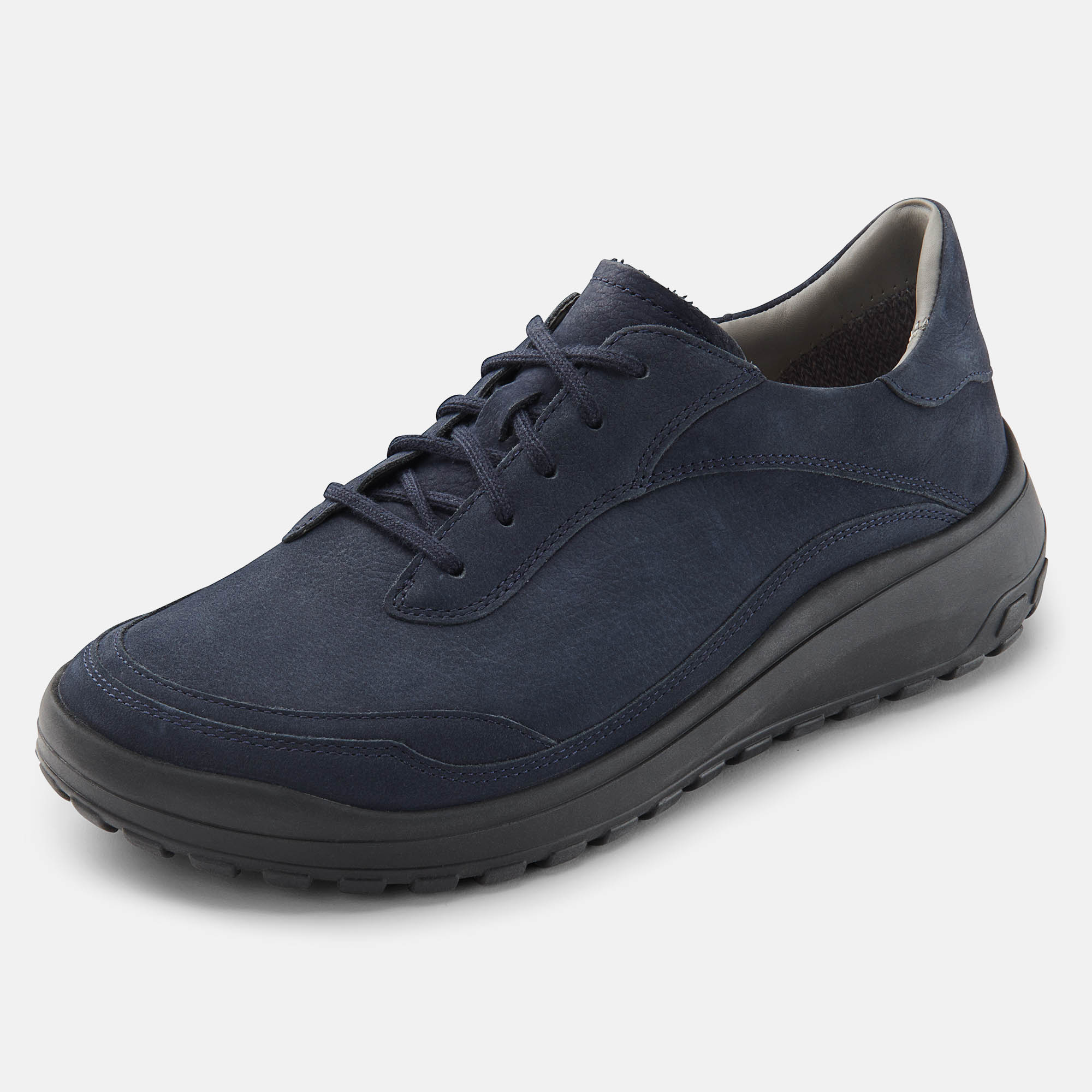 BÄR Schuhe Herrenschuhe Freizeitschuhe Quinn dunkelblau Rindnubukleder Produktbild