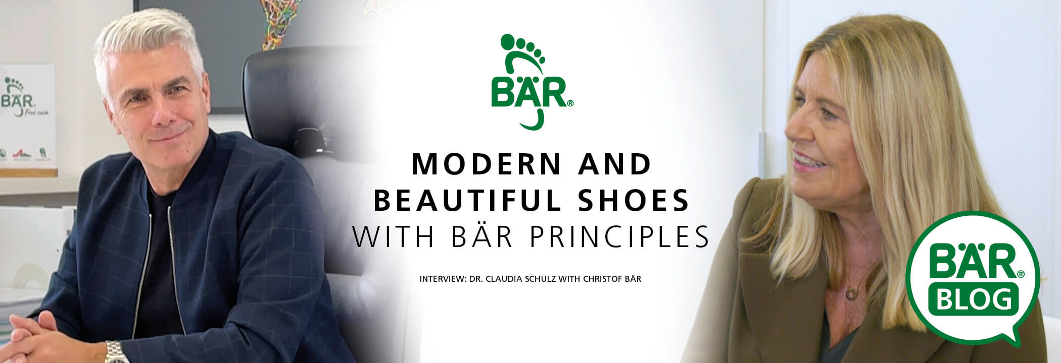 Modern and Beautiful Shoes with Bär Principles - Interview with Dr. Claudia Schulz and Christof Bär Interview with Dr. Claudia Schulz discussing modern and beautiful shoes following Bär principles, featuring Christof Bär.