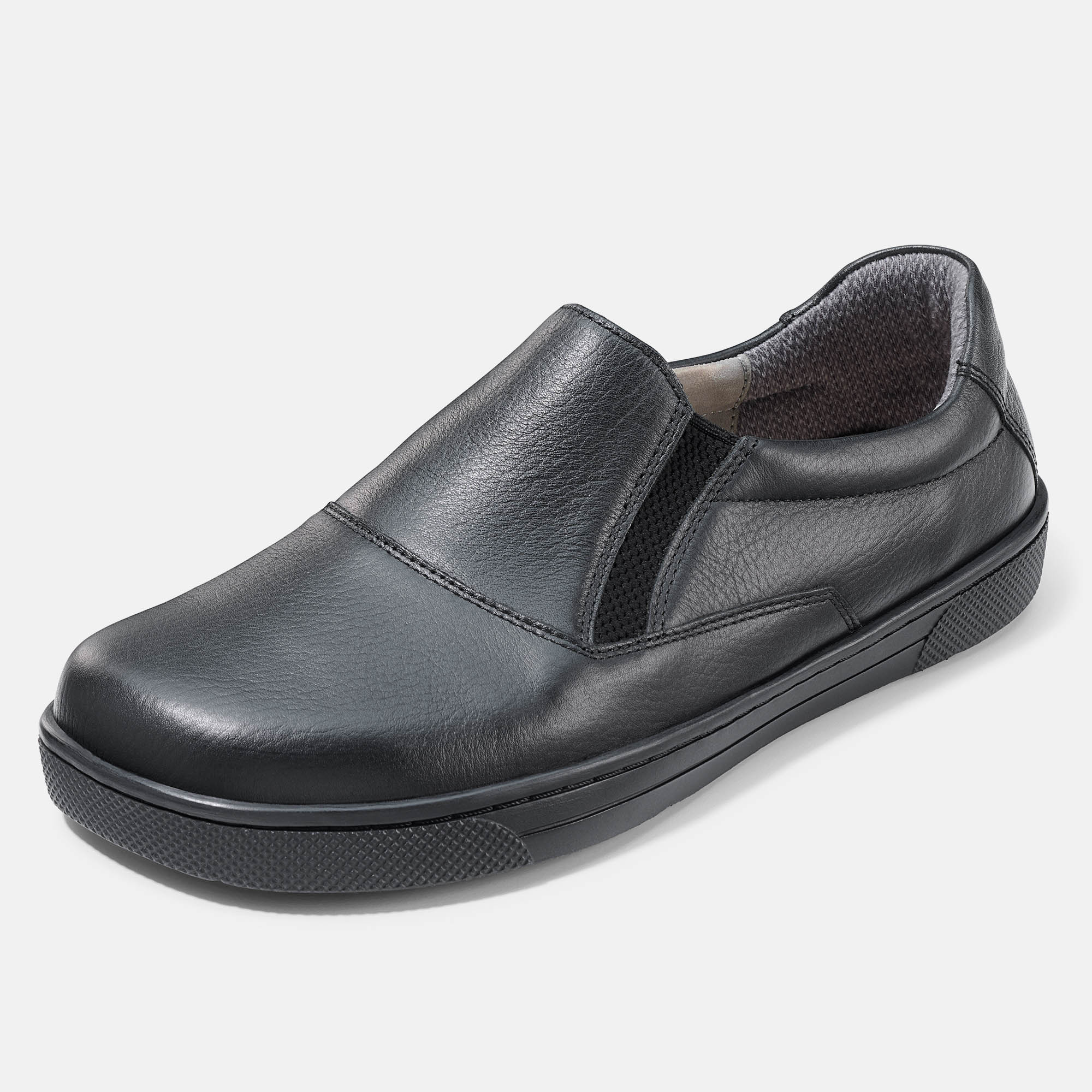 BÄR Schuhe Herrenschuhe Freizeitschuhe Bastian schwarz Rindnappaleder Produktbild