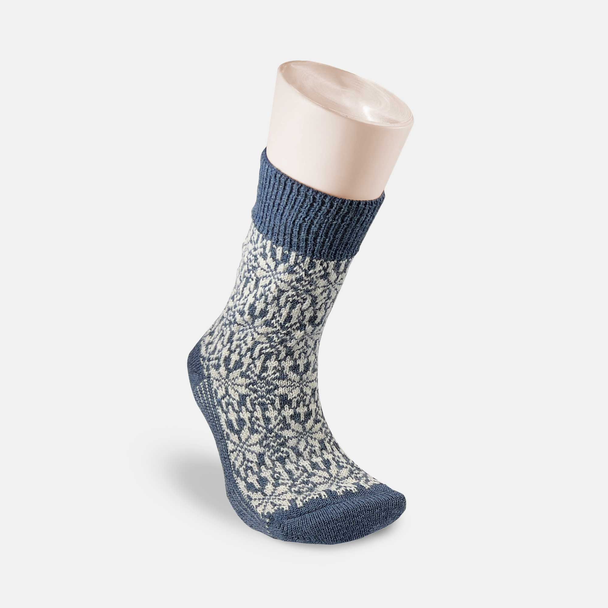 Socken Schneeflocke