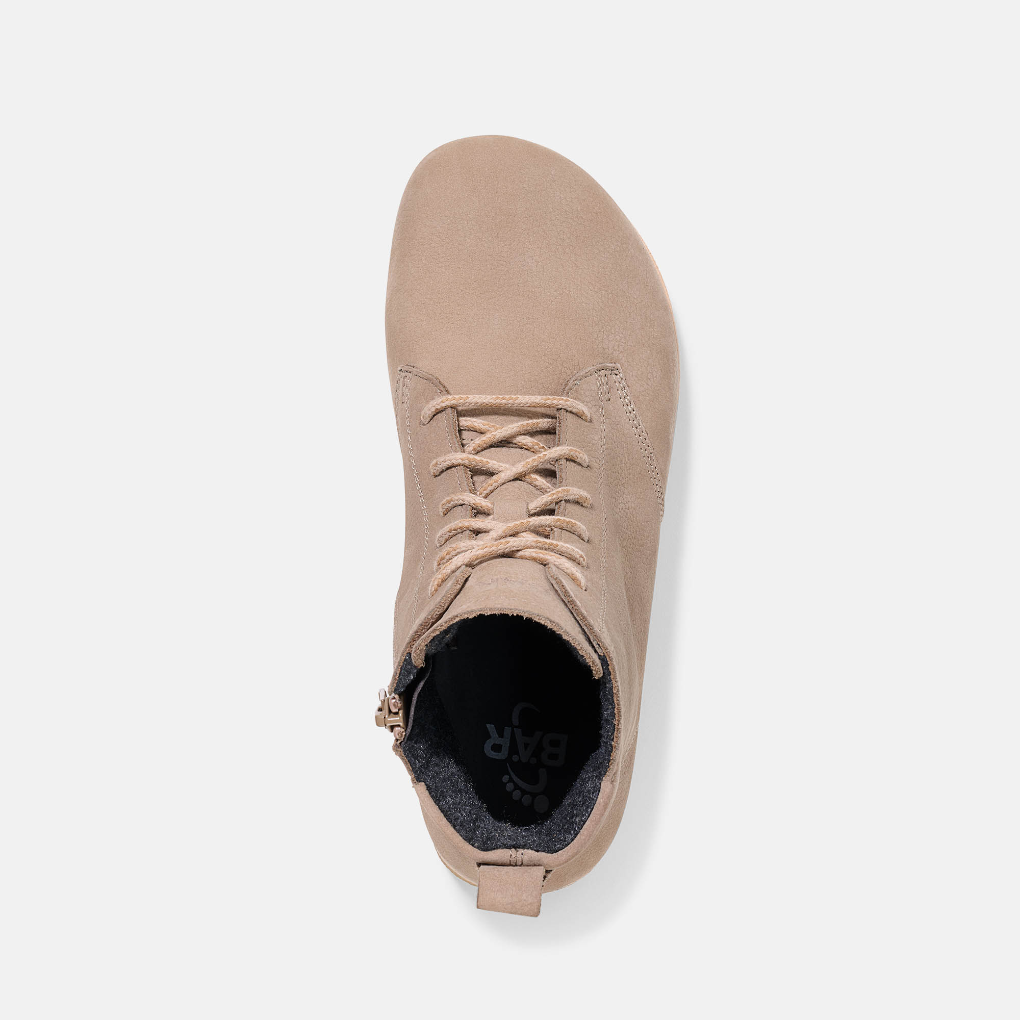 BÄR Schuhe Damenschuhe Freizeitschuhe Shay toffee Kalbnubukleder wasserabweisend Ansicht von oben