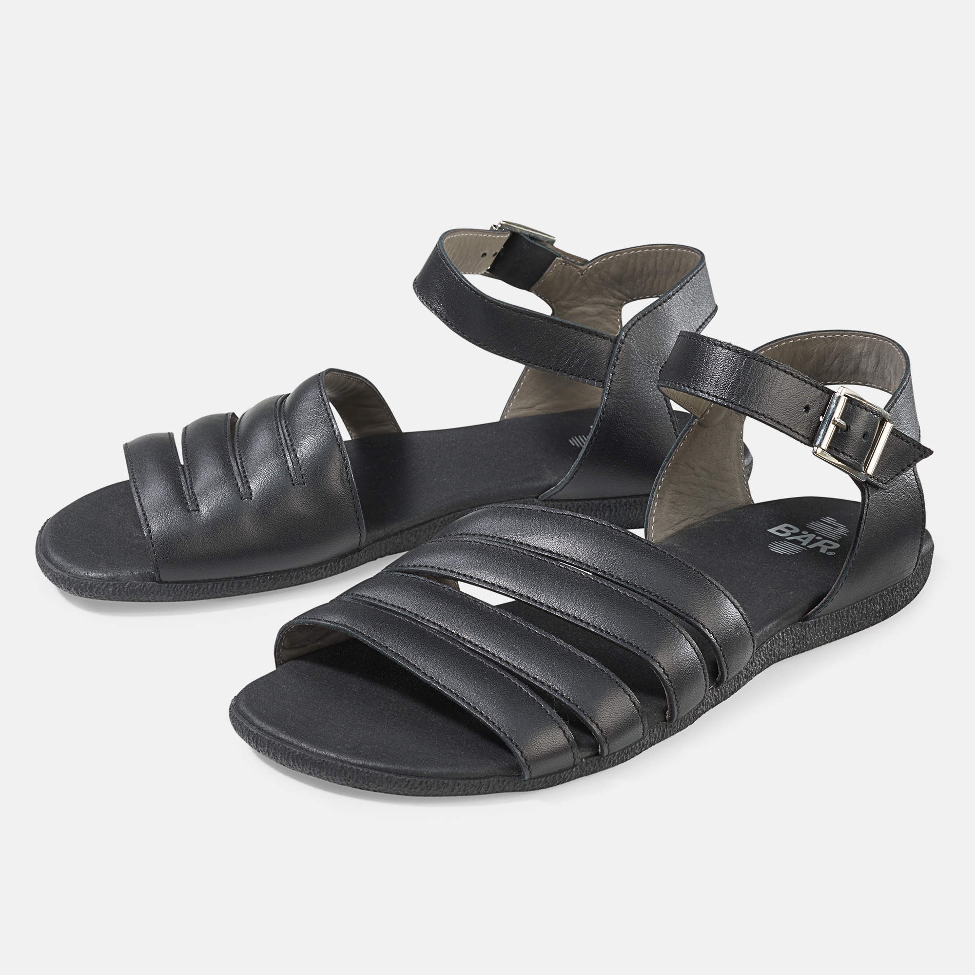 BÄR Schuhe Damenschuhe Sandaletten June schwarz Lammnappaleder Hauptbild