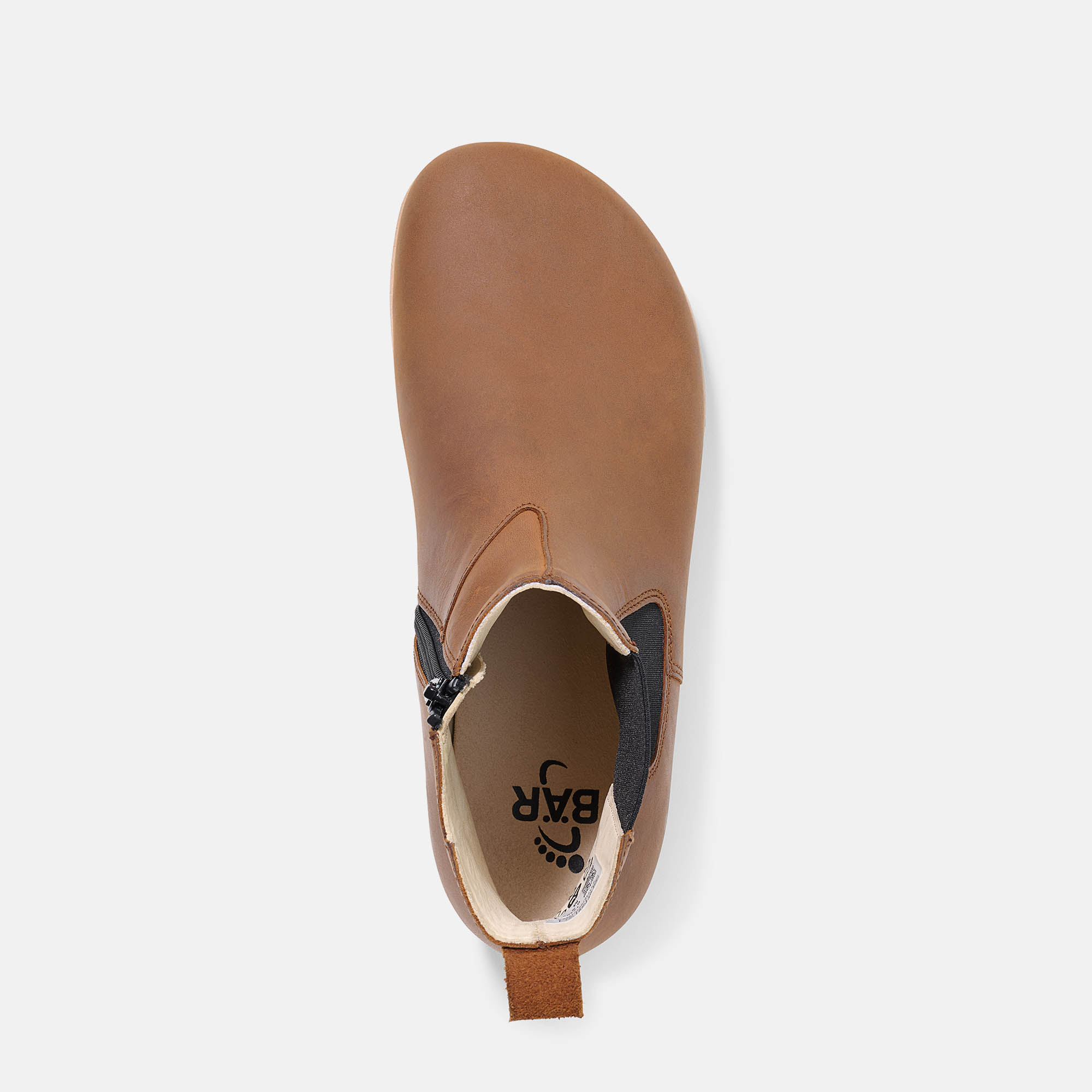BÄR Schuhe Herrenschuhe Freizeitschuhe George dunkelbraun Rindnappaleder gefettet Ansicht von oben